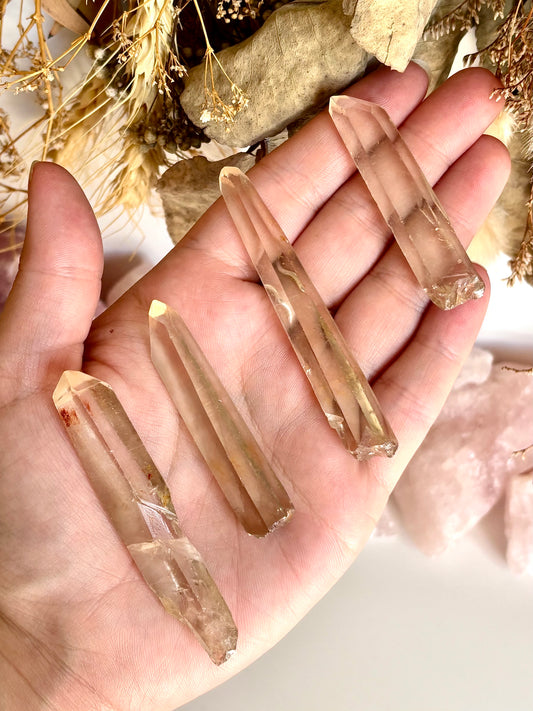 Smokey Lumerian Quartz Wand