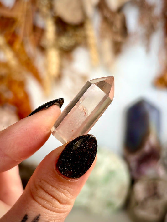 Pink Lithium Quartz Mini Point