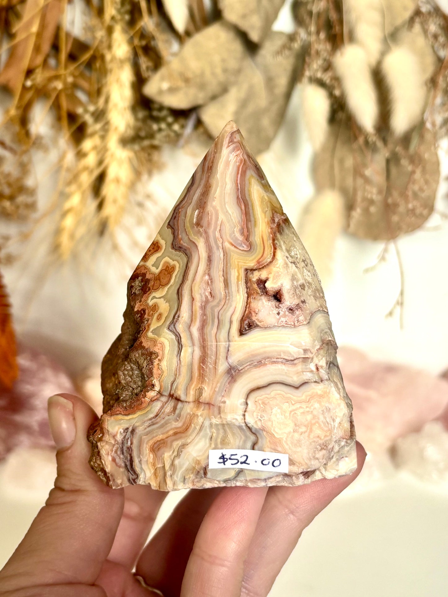Crazy Lace Agate Cut Base (Indonesia)