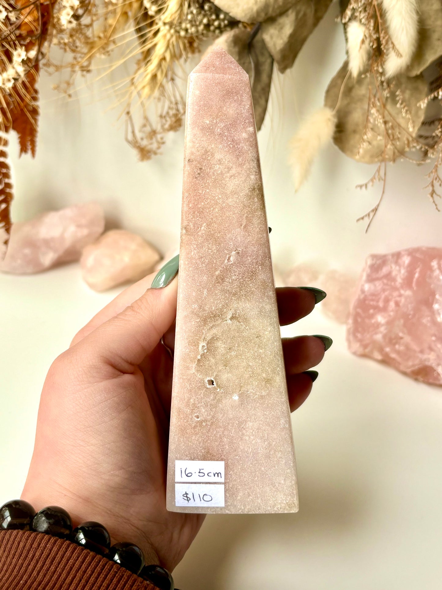 Pink Amethyst Obelisk