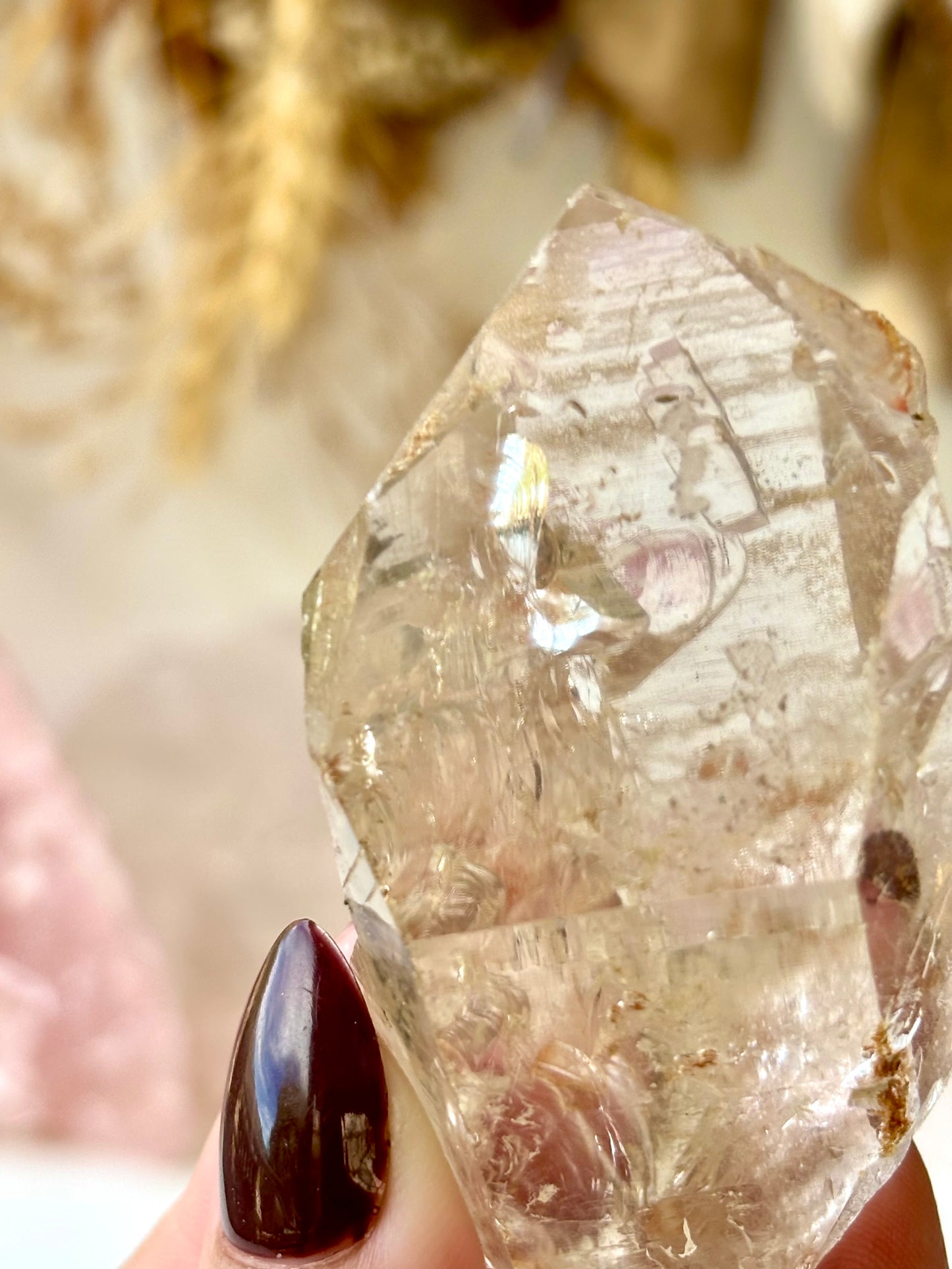 Quartz Natural Point with Penatrator