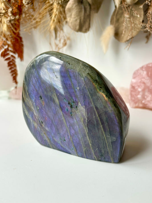 Purple Flash Labradorite Freeform