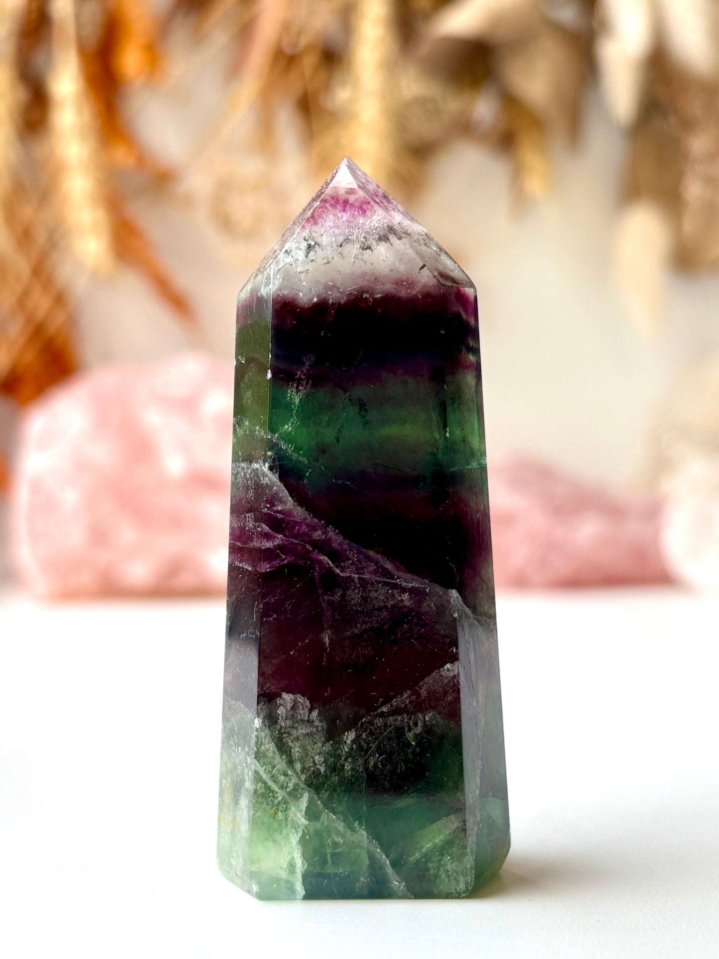 Rainbow Fluorite Tower
