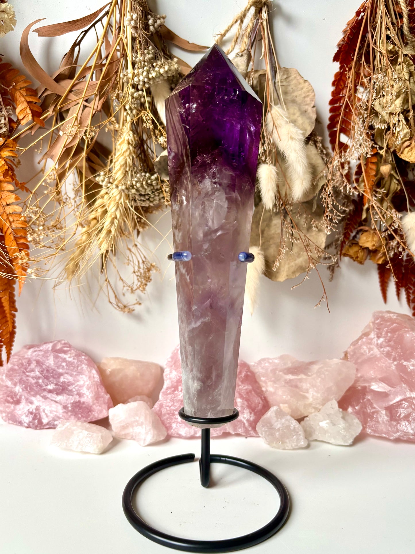 Amethyst Scepter & Stand