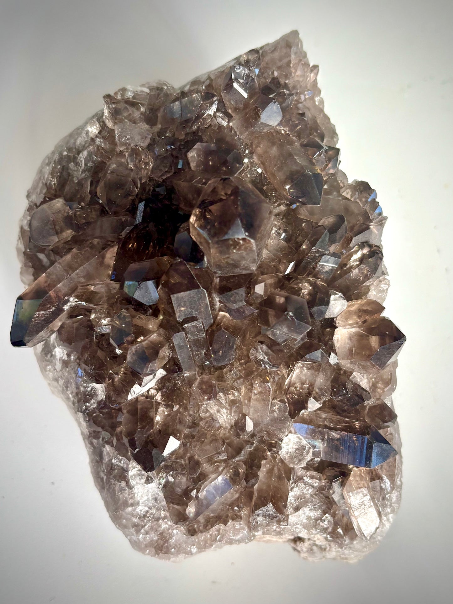 Smoky Quartz Cluster