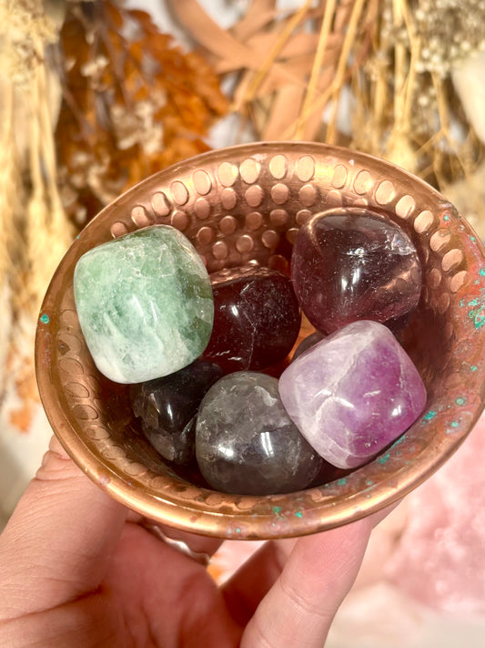 Fluorite Tumble L