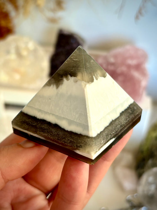 Blue Opal Pyramid