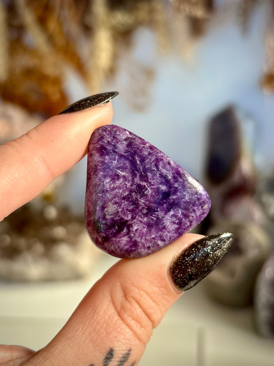 Charoite Large Tumble - Siberia