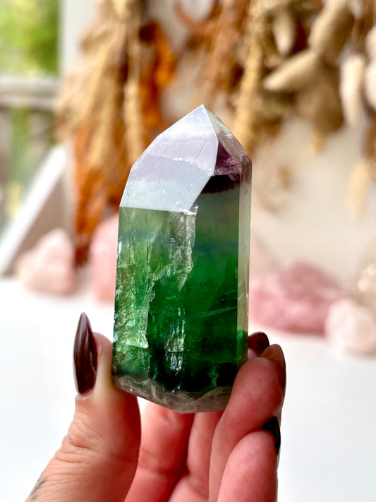 Rainbow Fluorite Tower