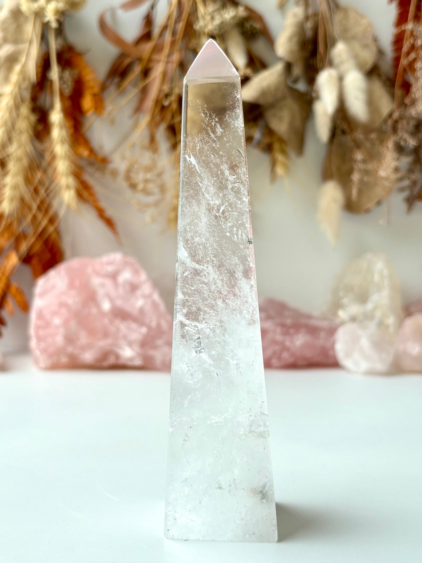 Clear Quartz Obelisk - Brazil