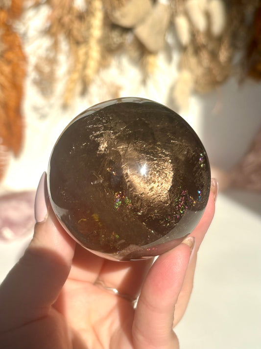 Smoky Quartz Sphere 🌈