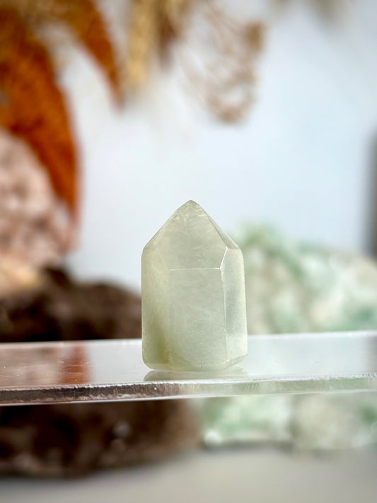 Grey Phantom Quartz Mini Point - Brazil