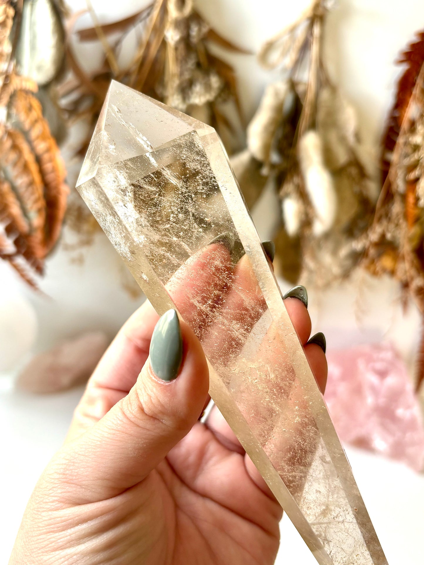 Clear Quartz Scepter