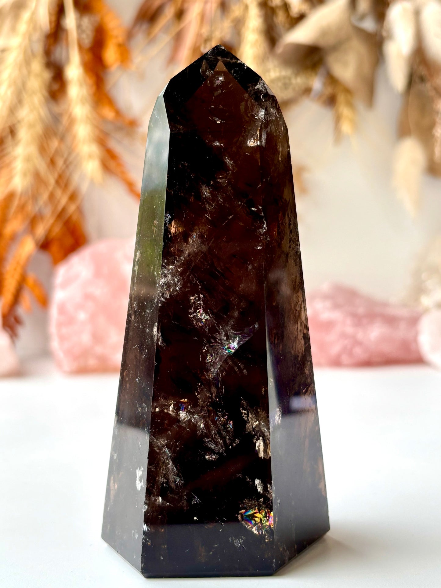 Smoky Quartz Tower