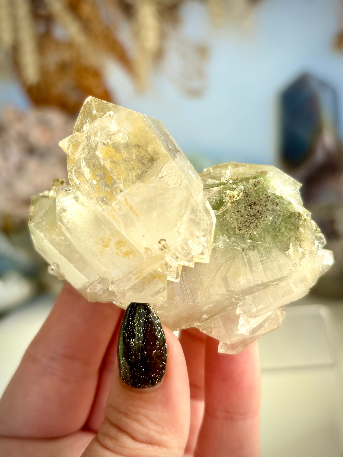 Chlorite Included Quartz - Faden features