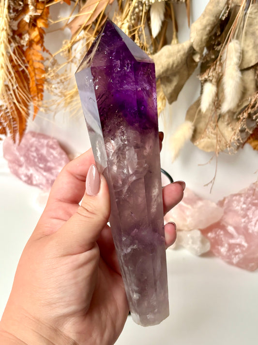 Amethyst Scepter & Stand