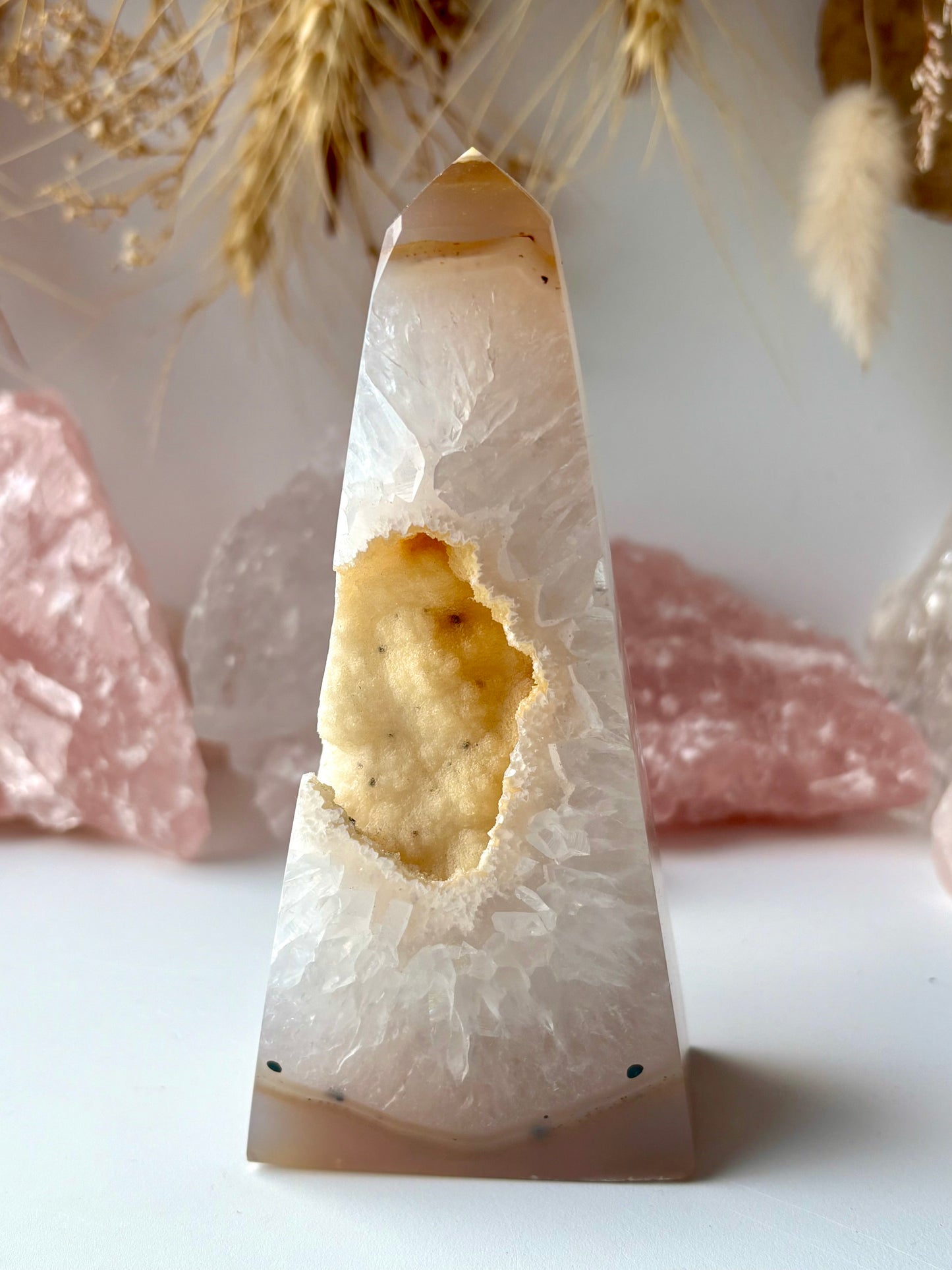 Druze Agate Obelisk - Brazil