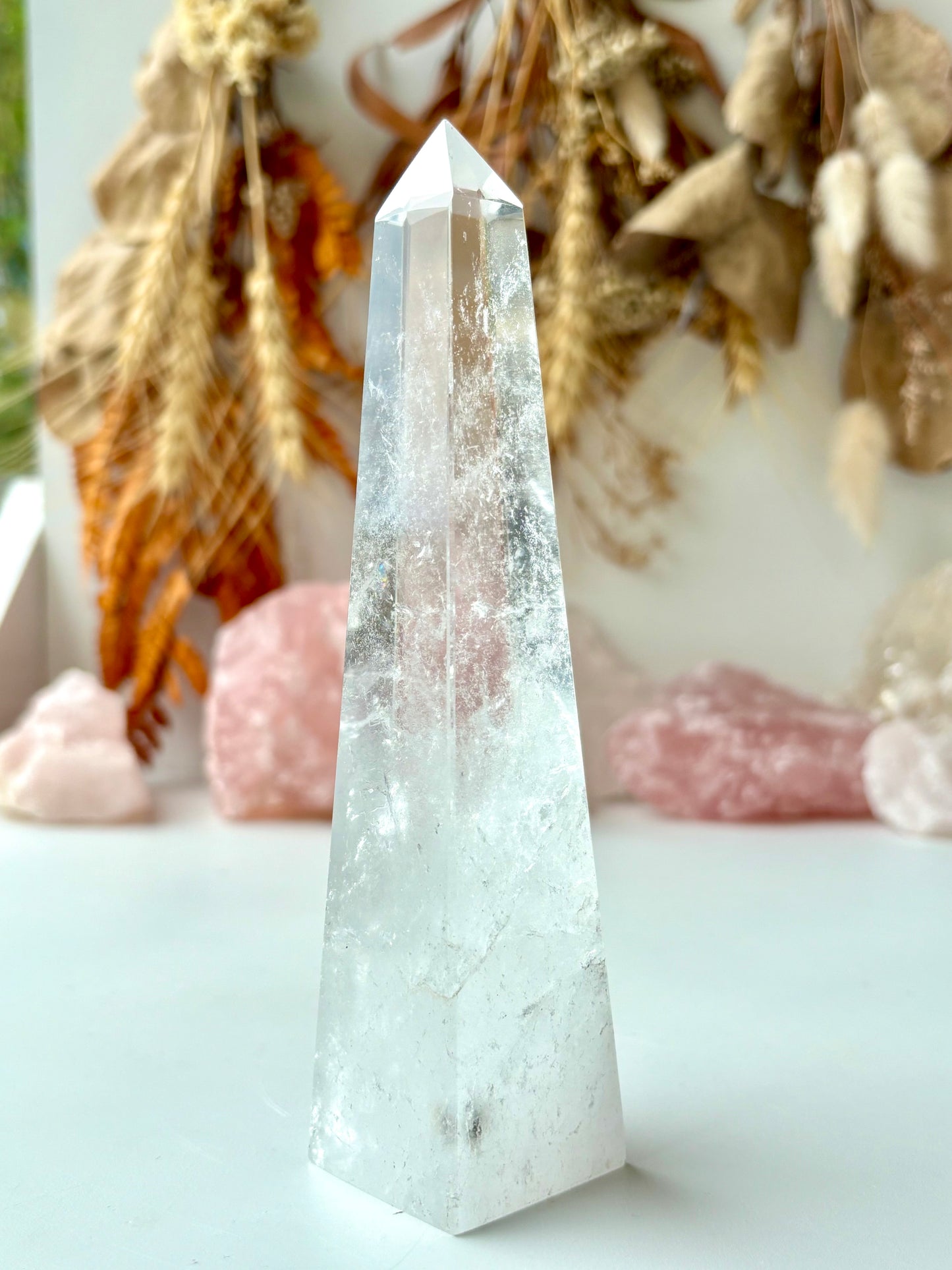 Clear Quartz Obelisk - Brazil