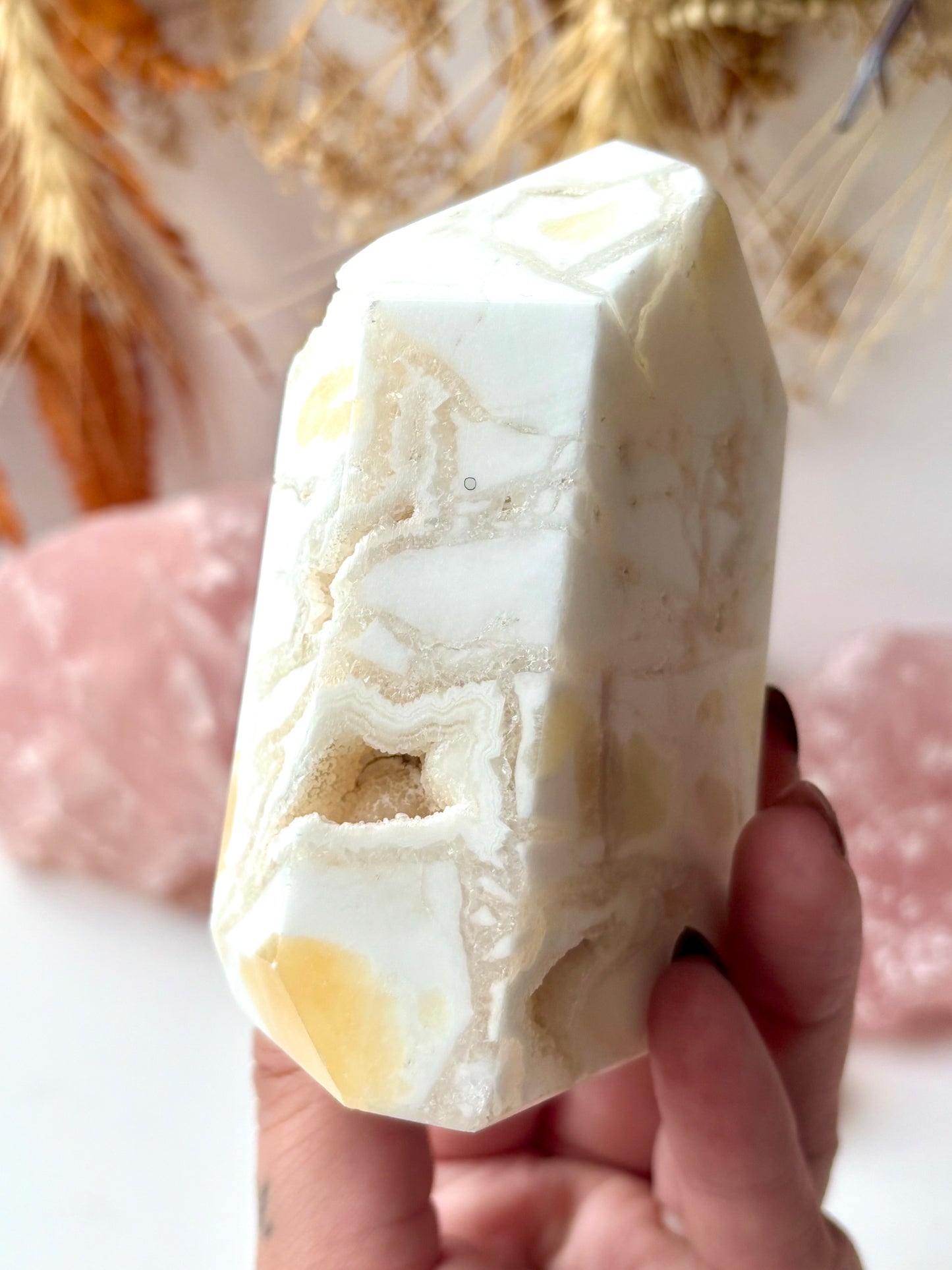 Druze Orange Calcite