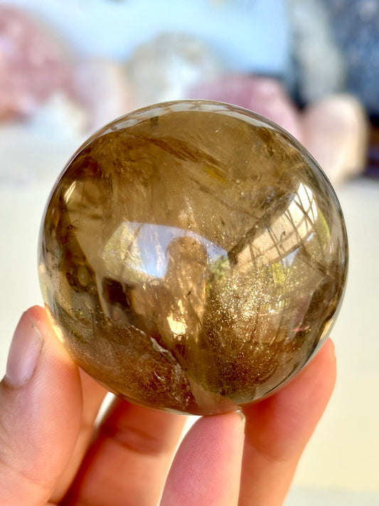 Smoky Quartz Sphere