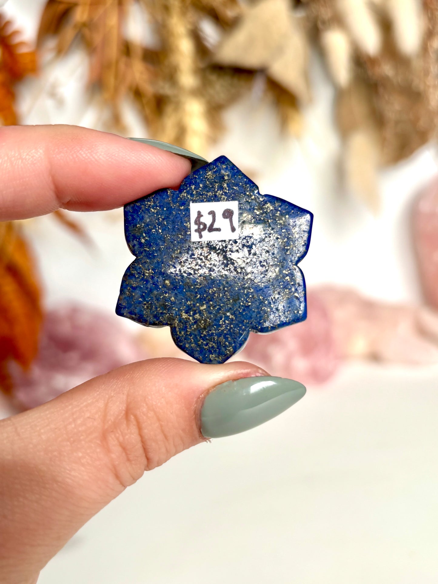 Lapis Lazuli Flower