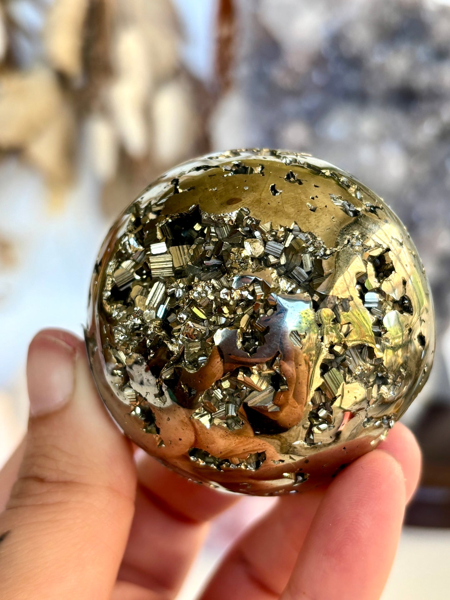 Peruvian Pyrite Sphere