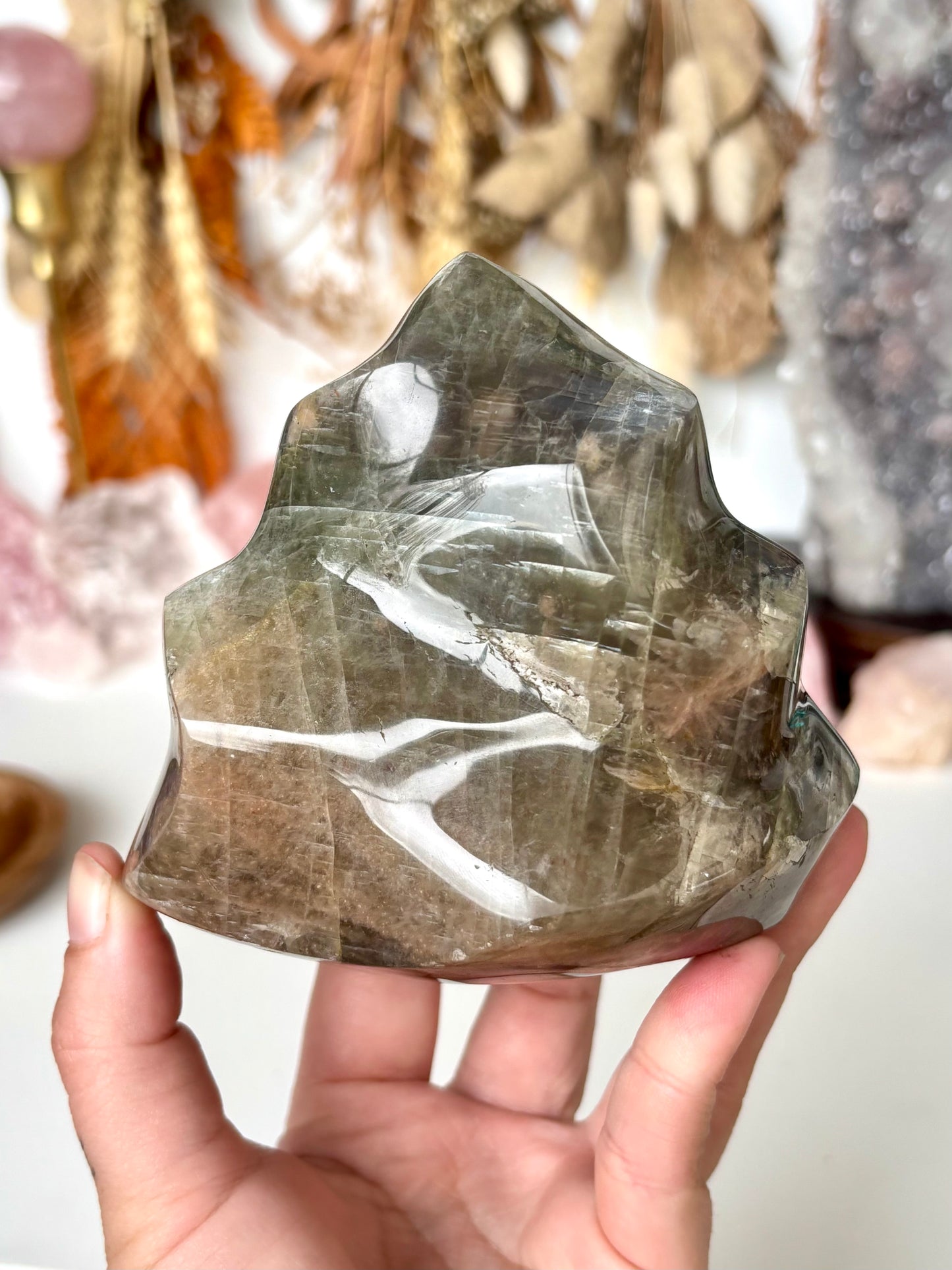 Black Moonstone Flame