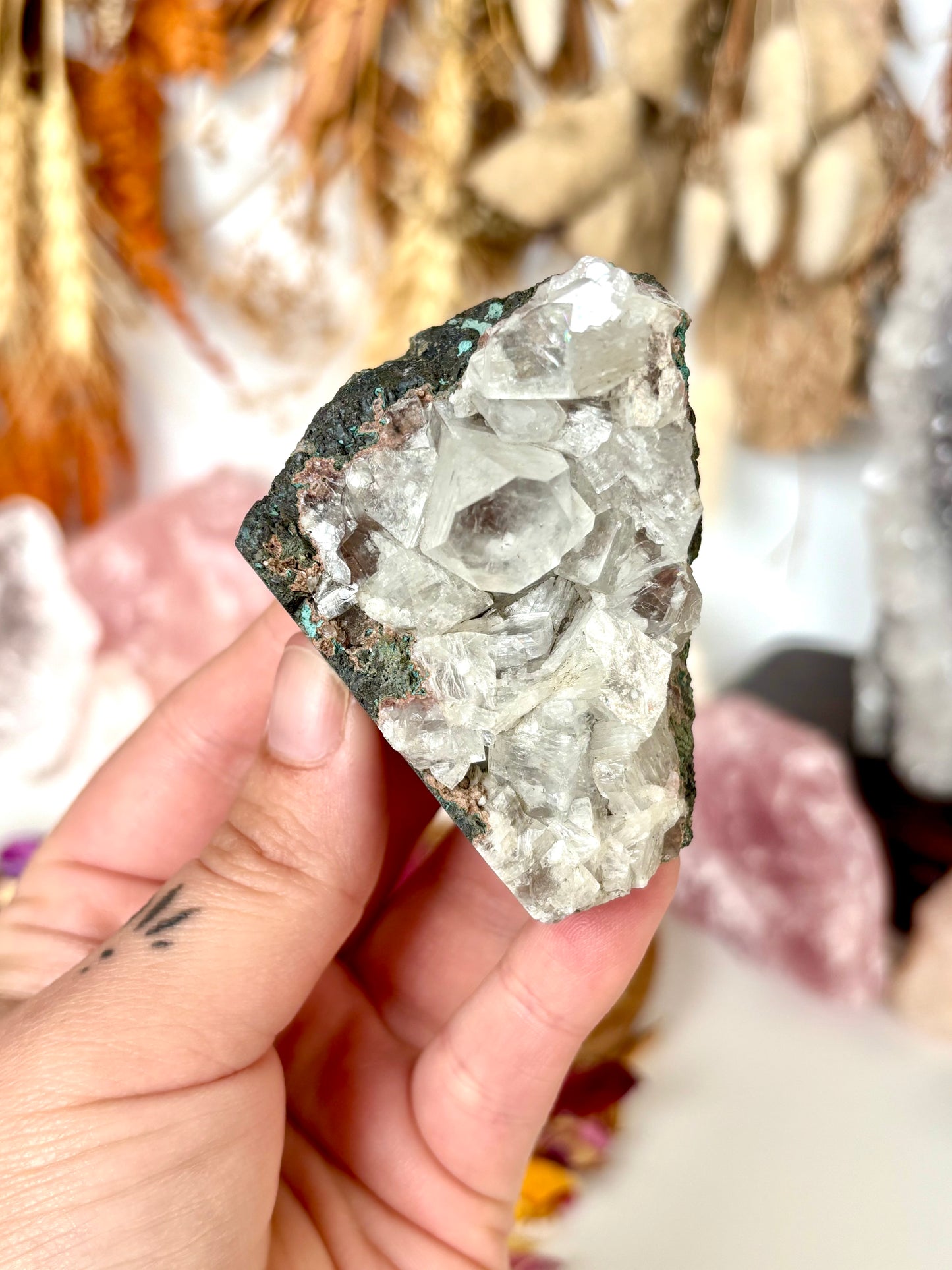 Apophyllite Cut Base