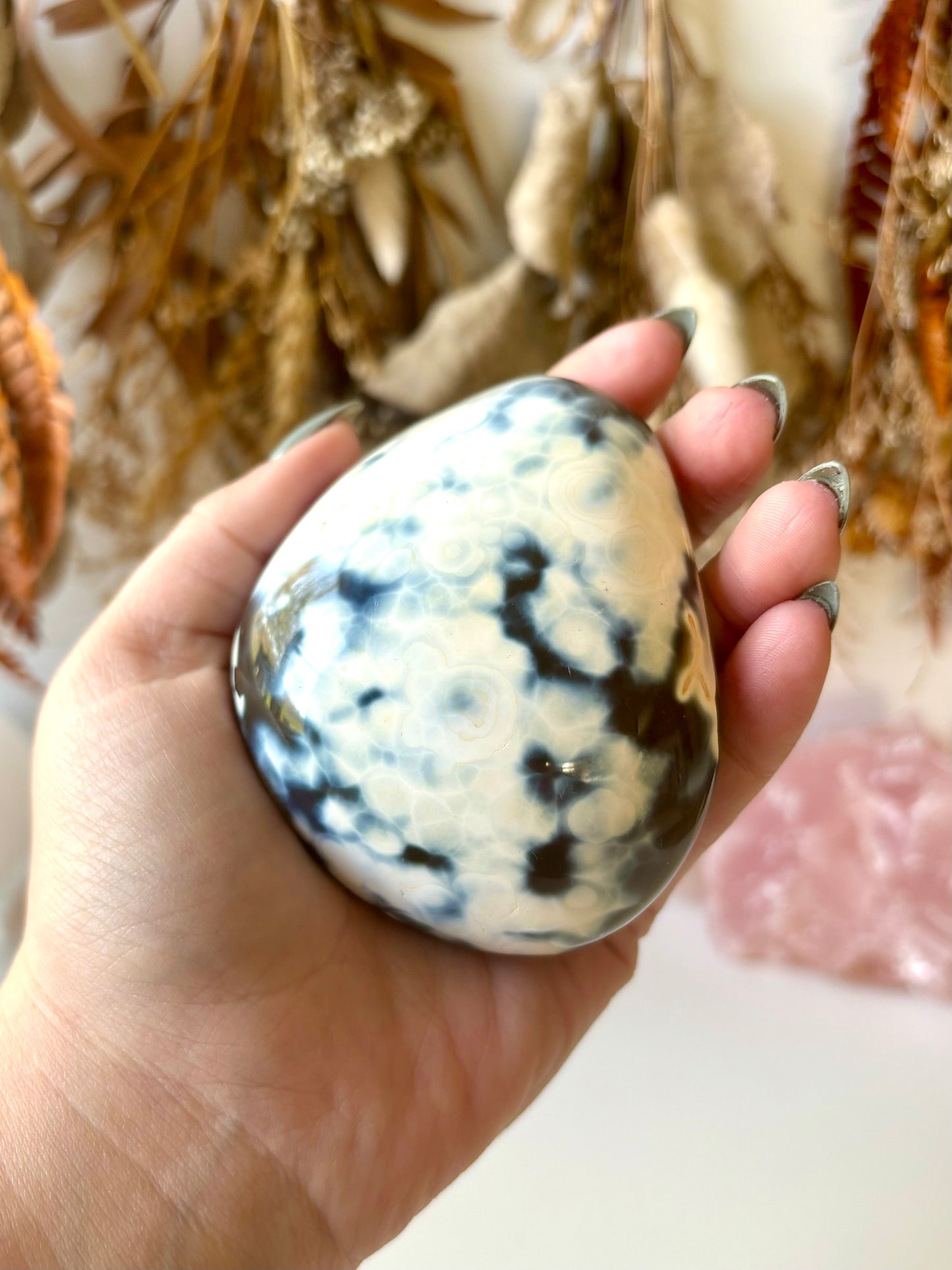 Orca Agate Galet