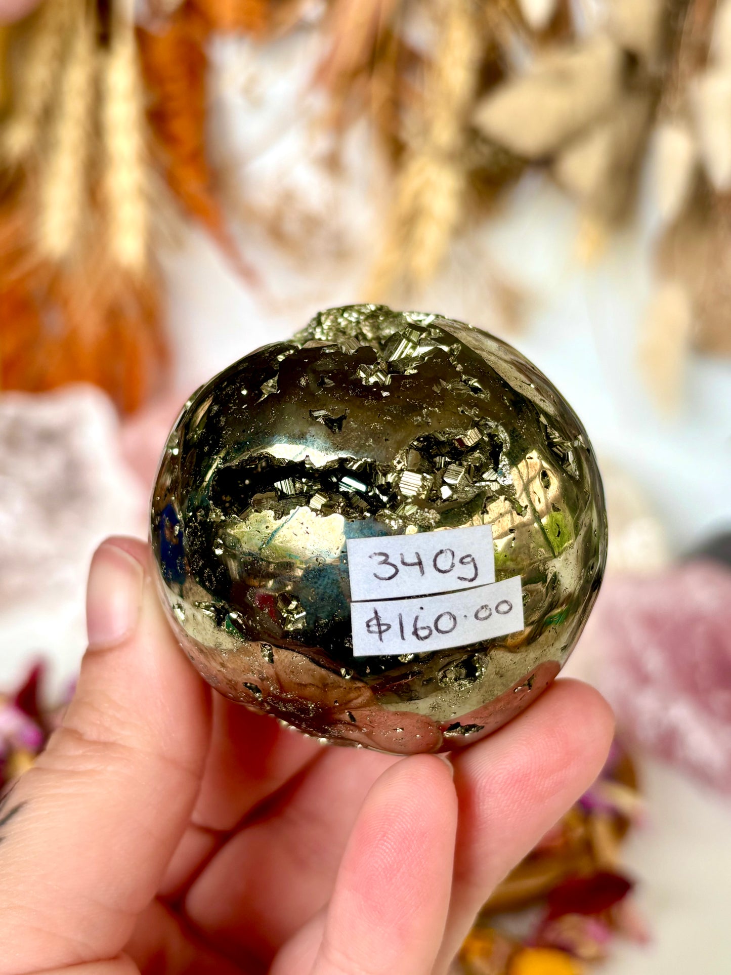 Peruvian Pyrite Sphere