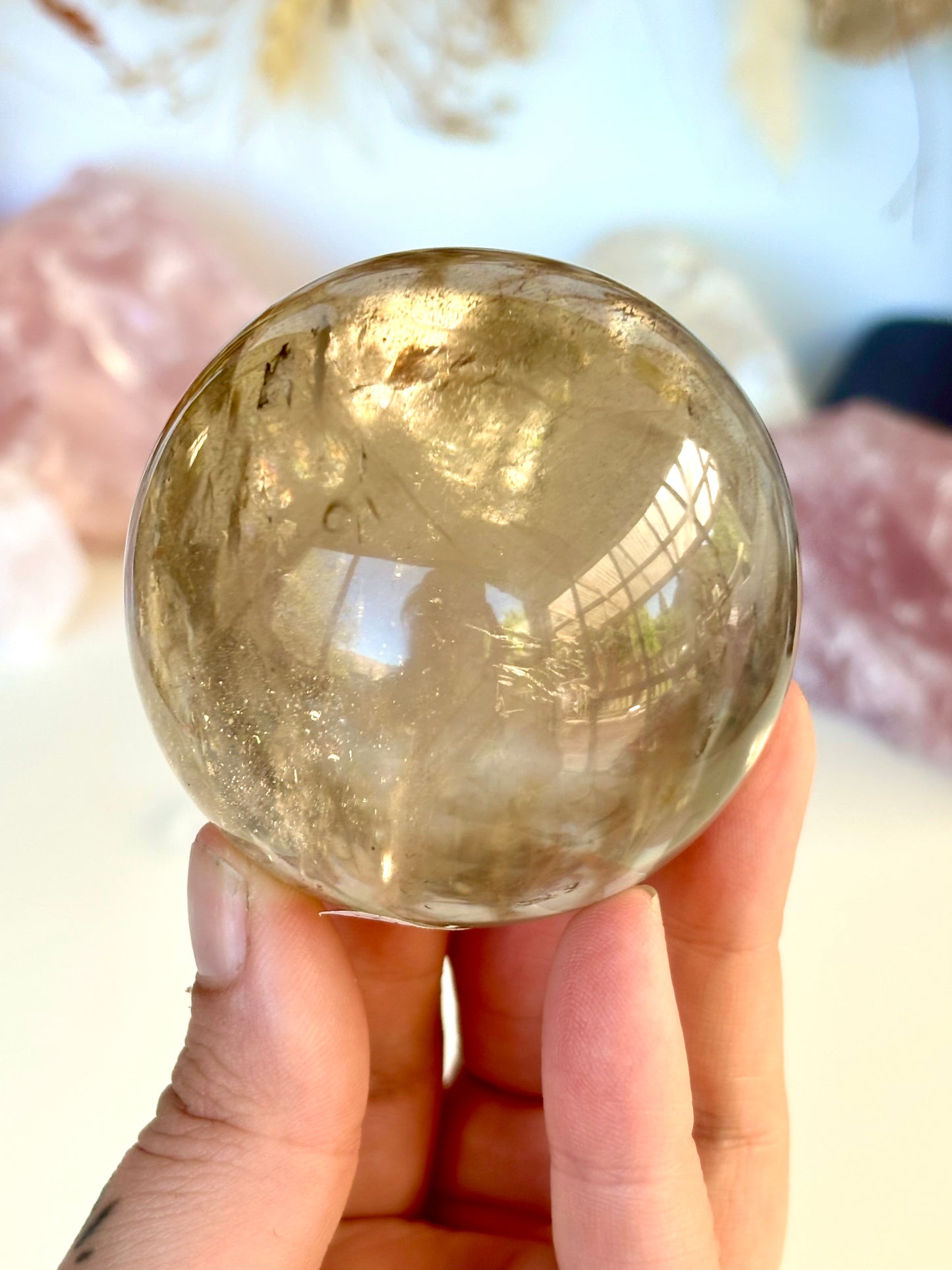 Smoky Quartz Sphere