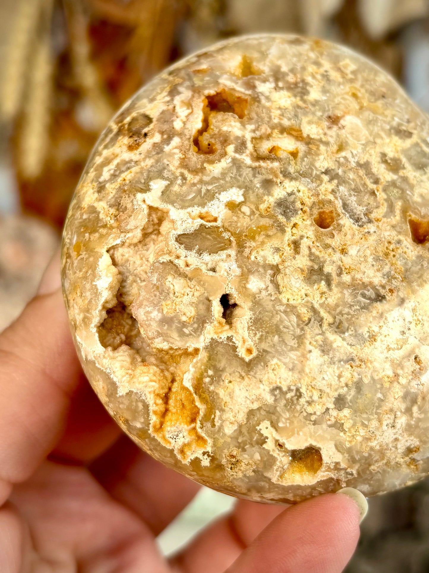 Golden Crazy Lace Agate - Indonesia