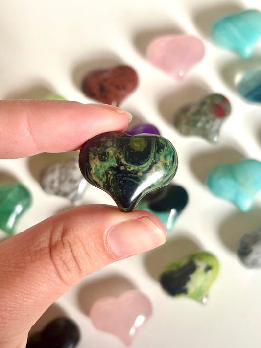 Love Heart - Kambaba Jasper