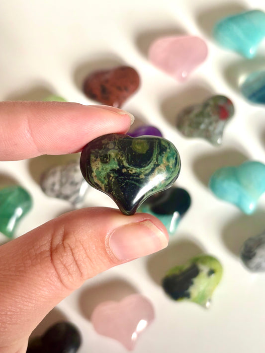 Love Heart - Kambaba Jasper
