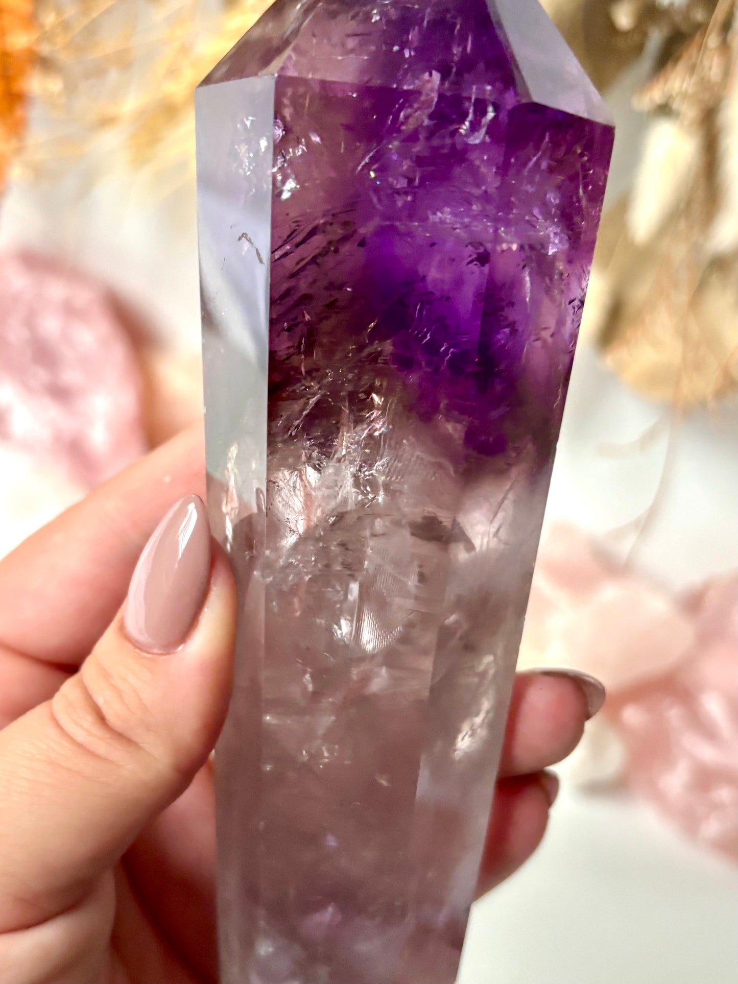 Amethyst Scepter & Stand