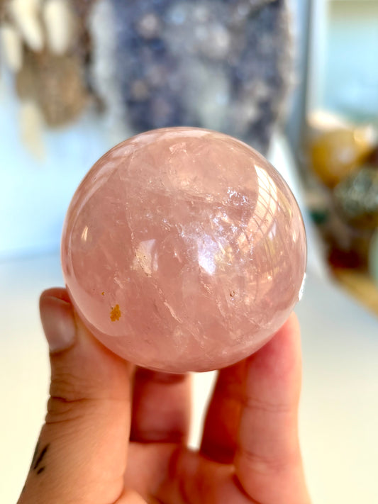 Rose Quartz Sphere