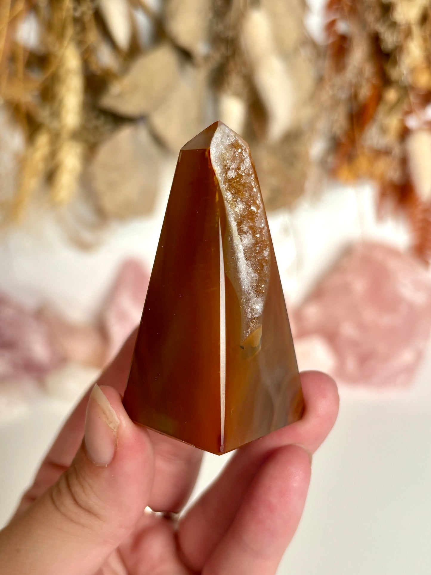 Druzey Agate Obelisk