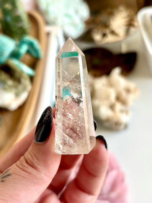 Clear Quartz Obelisk - Brazil