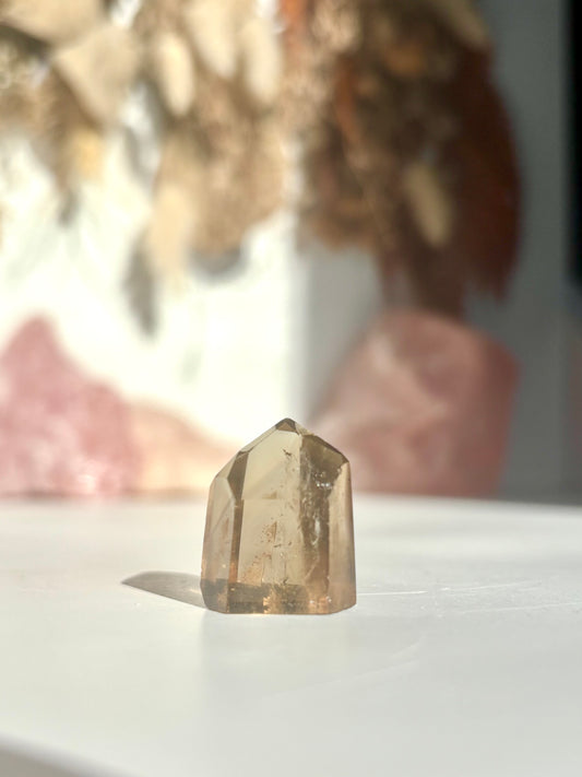 Natural Citrine Polished Mini Point