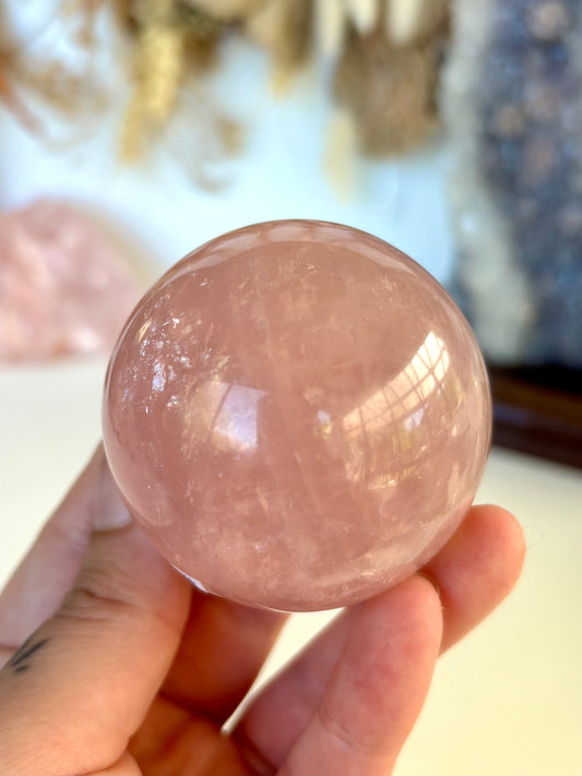 Rose Quartz Sphere