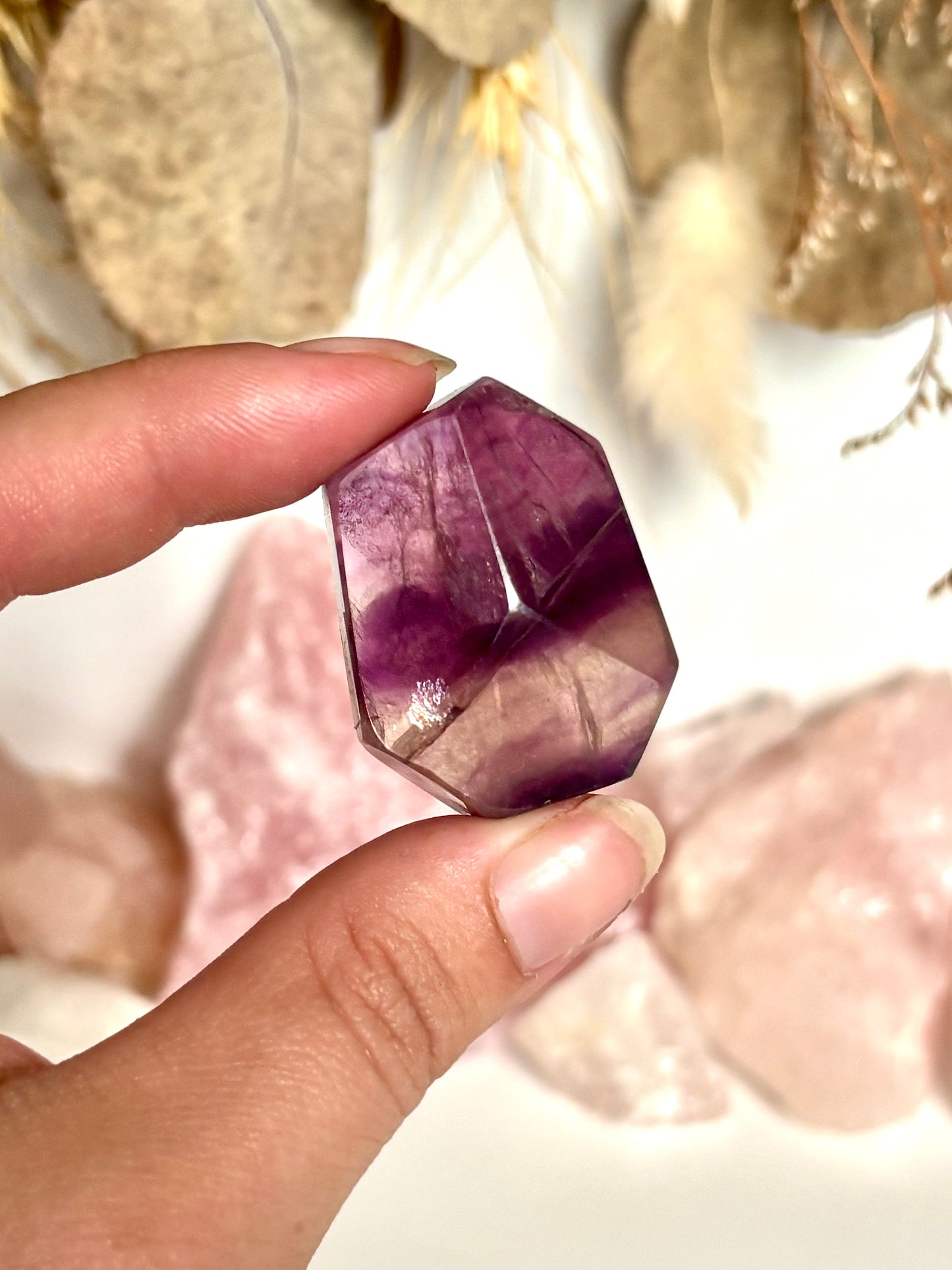 Faceted Fluorite (2)