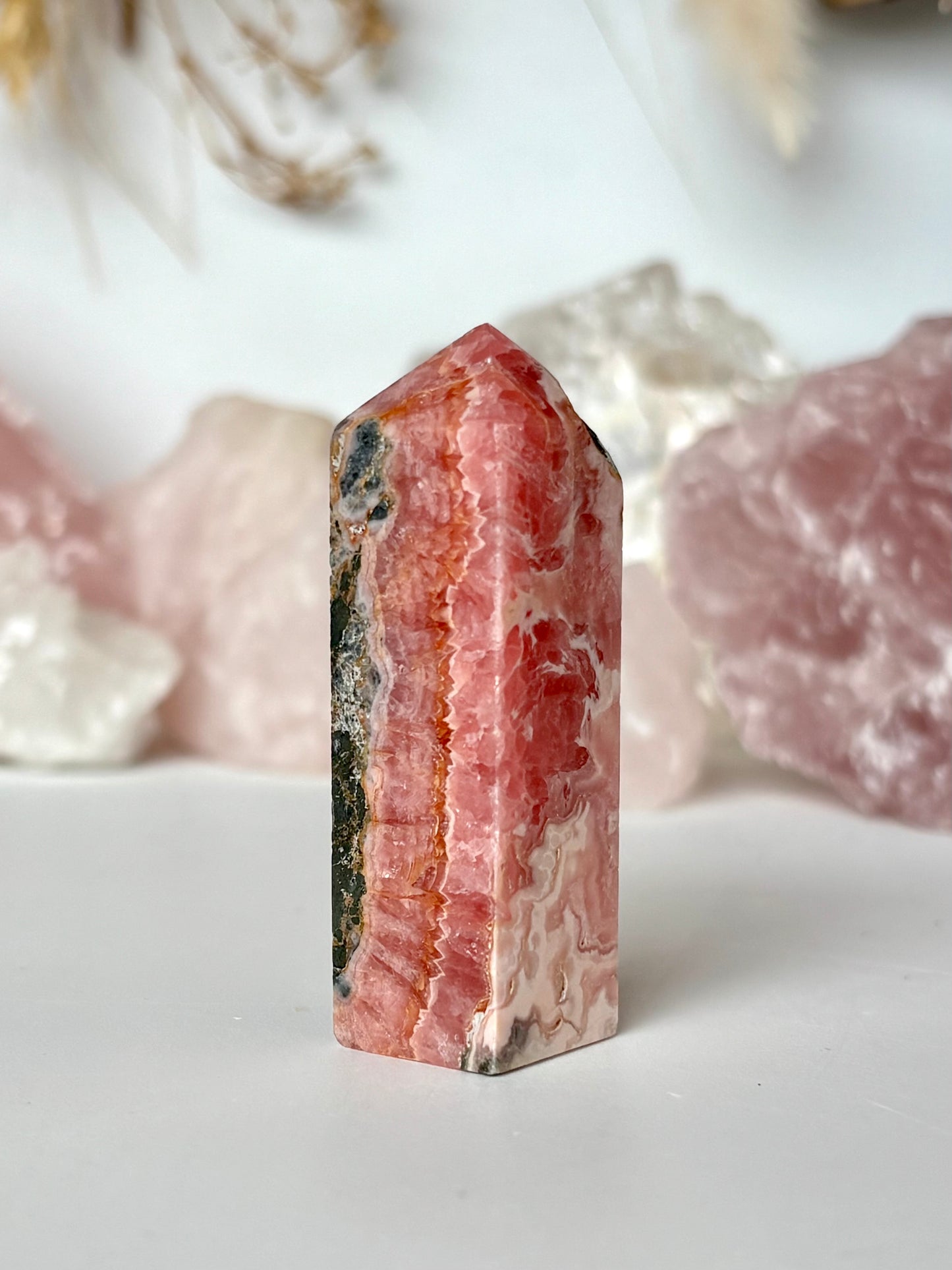 Rhodochrosite Point