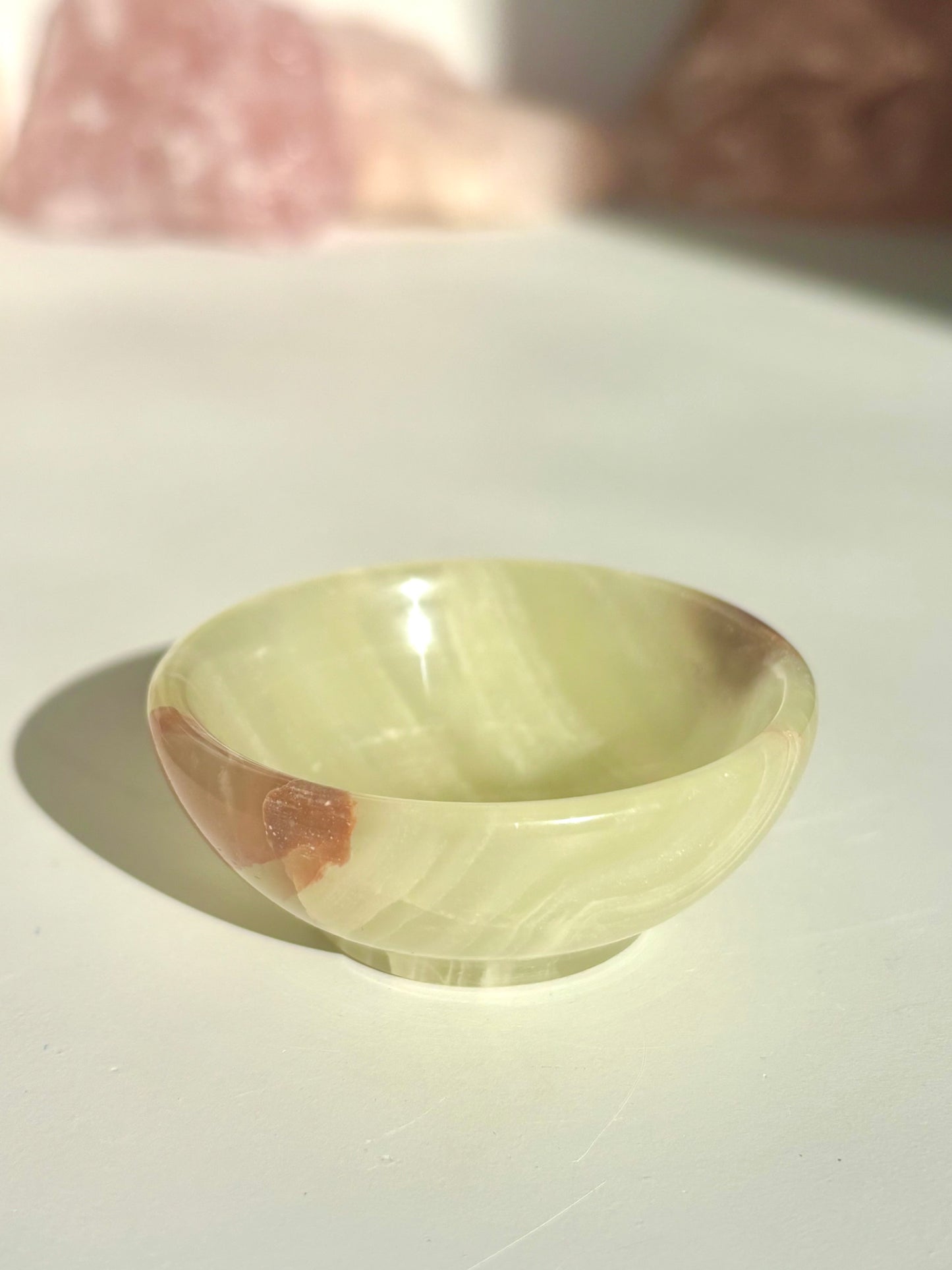 Banded Calcite Dish