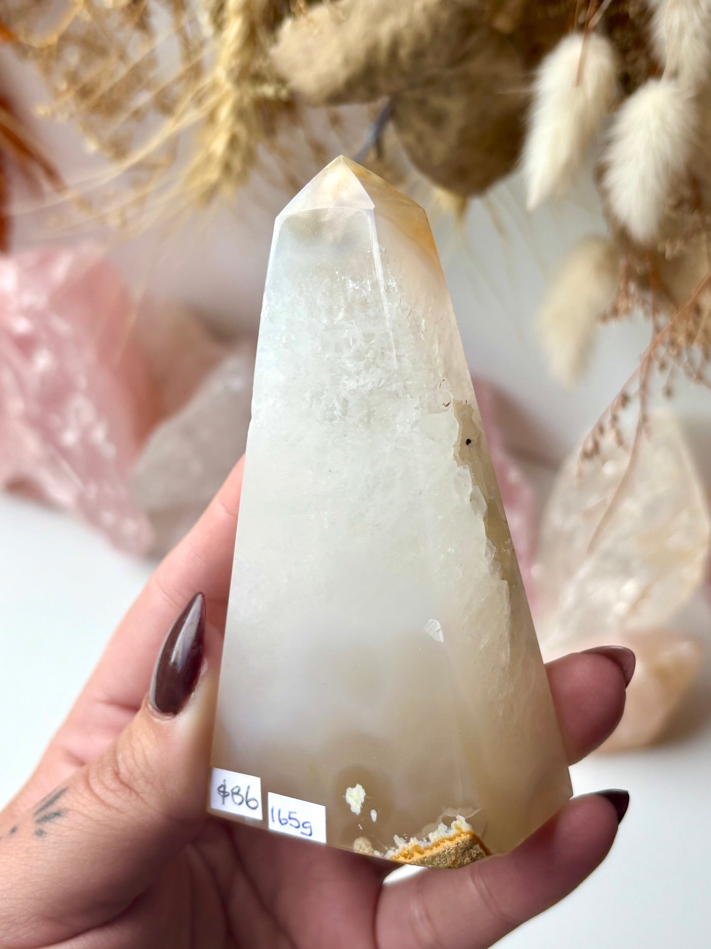 Druze Agate Obelisk - Brazil