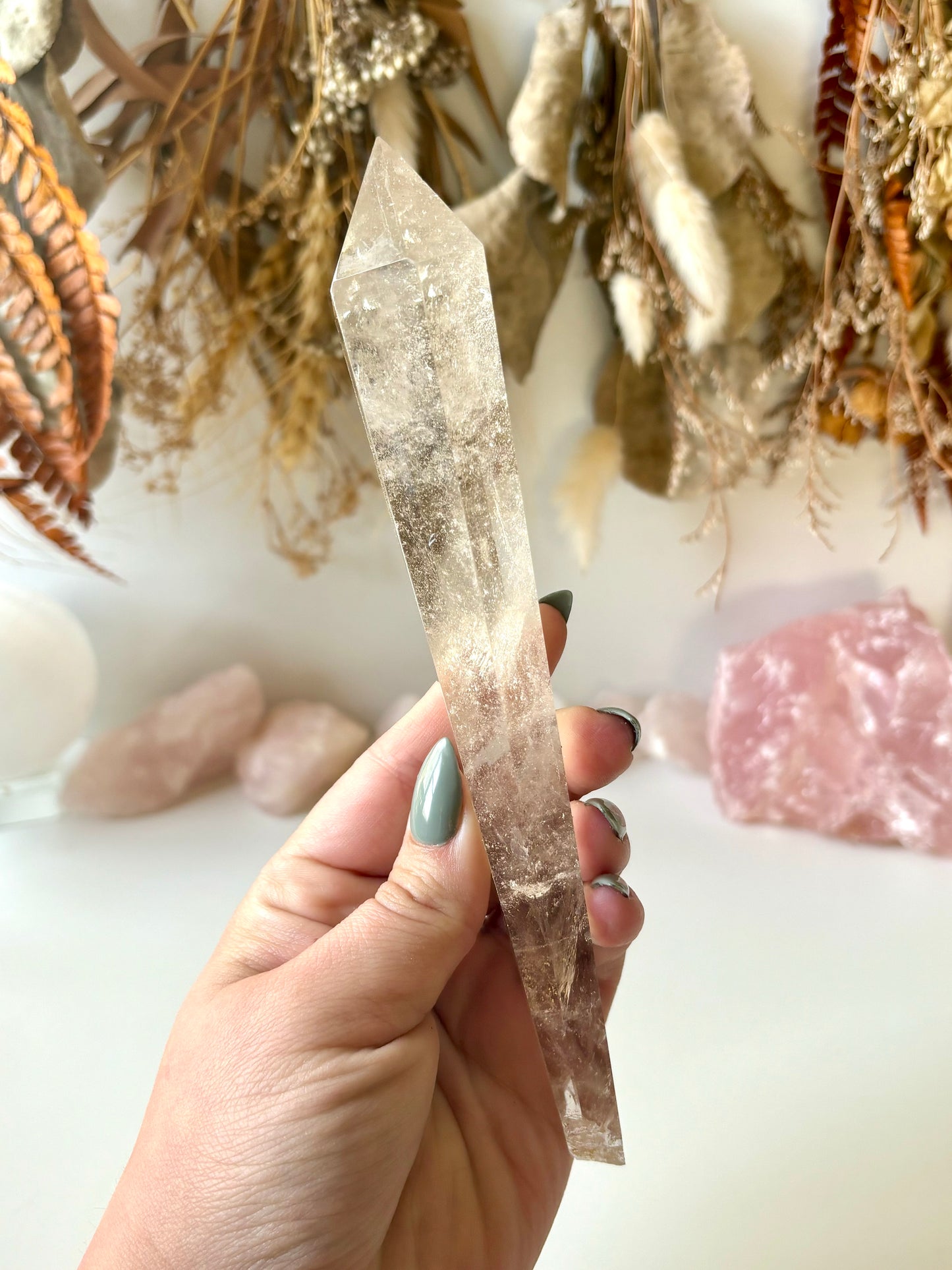 Clear Quartz Scepter