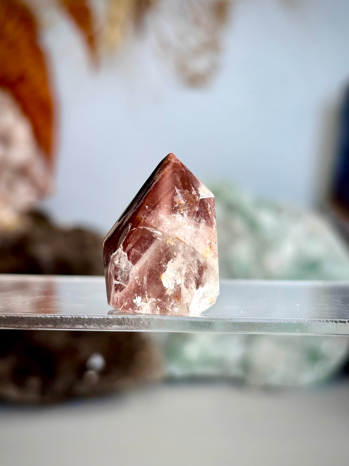 Pink Lithium Quartz Mini Point