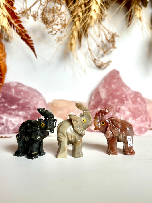 Soapstone Elephant (Peru)