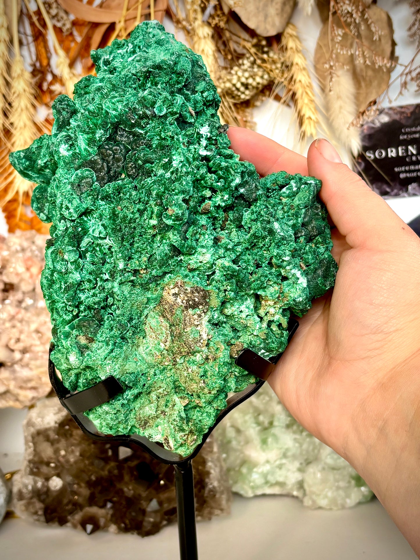 Large Raw Malachite