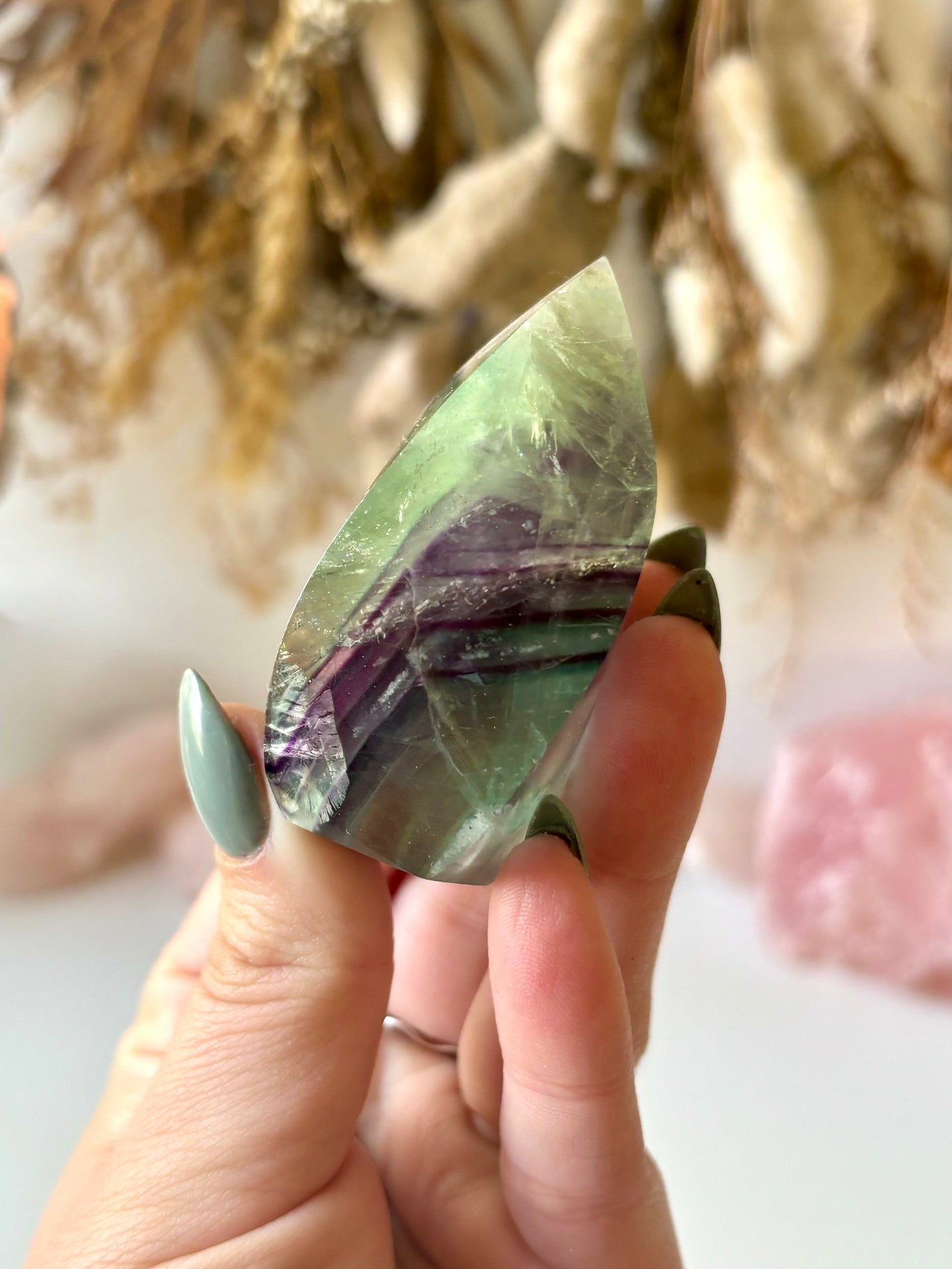 Small Fluorite Flame