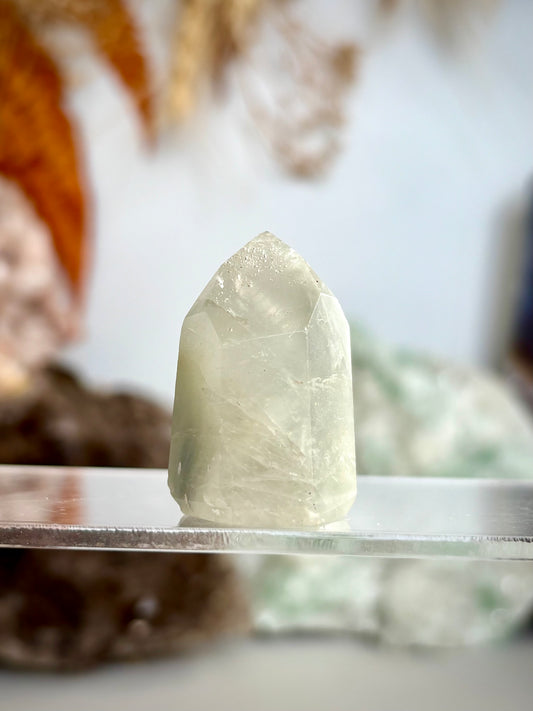 Grey Phantom Quartz Mini Point - Brazil